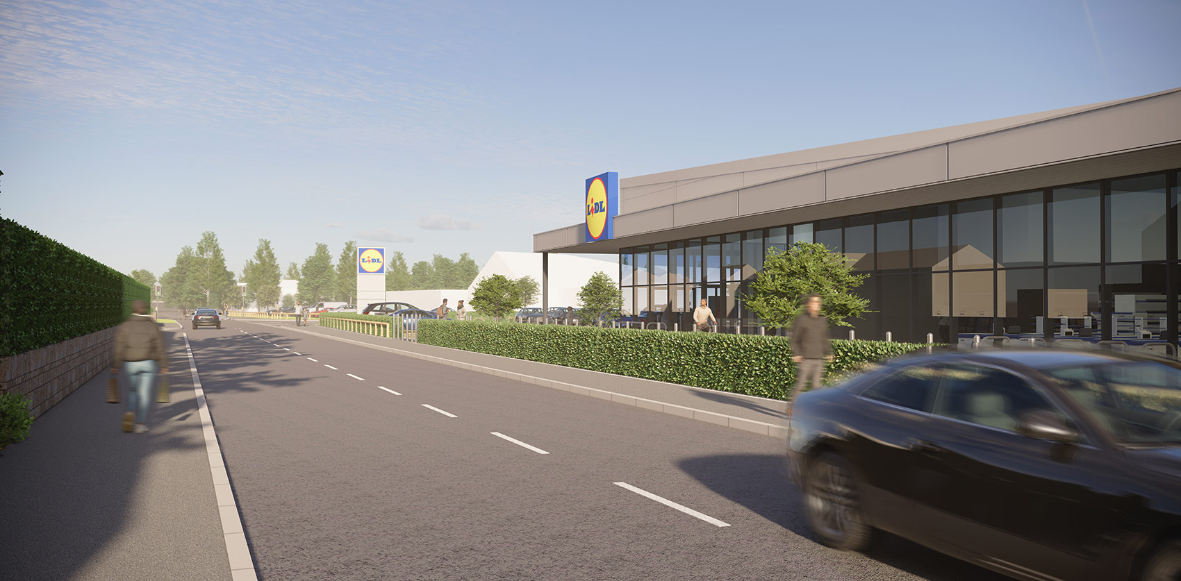 3D visual along Welshpool Road